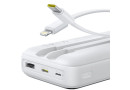 Батарея POWER BANK Baseus Lipow 20000mAh, 22,5W PD, QC\/3.0, White - зображення 5