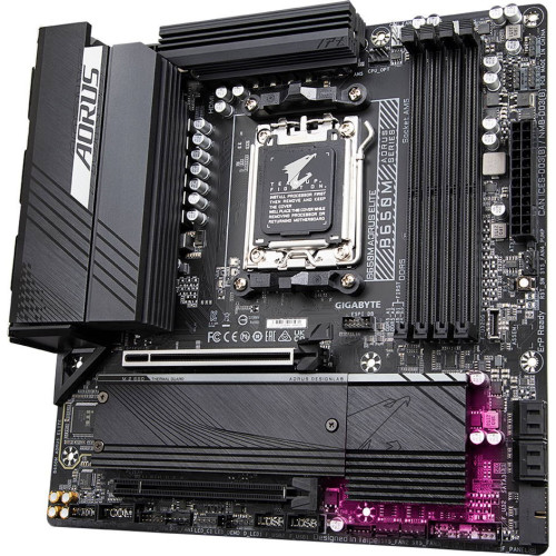 Мат. плата AM5 Gigabyte B650M AORUS ELITE - зображення 5