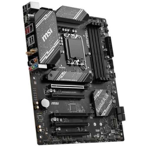 Мат. плата 1700 MSI B760 GAMING PLUS WiFi DDR4 - зображення 4