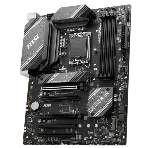 Мат. плата 1700 MSI B760 GAMING PLUS WiFi DDR4 - зображення 2