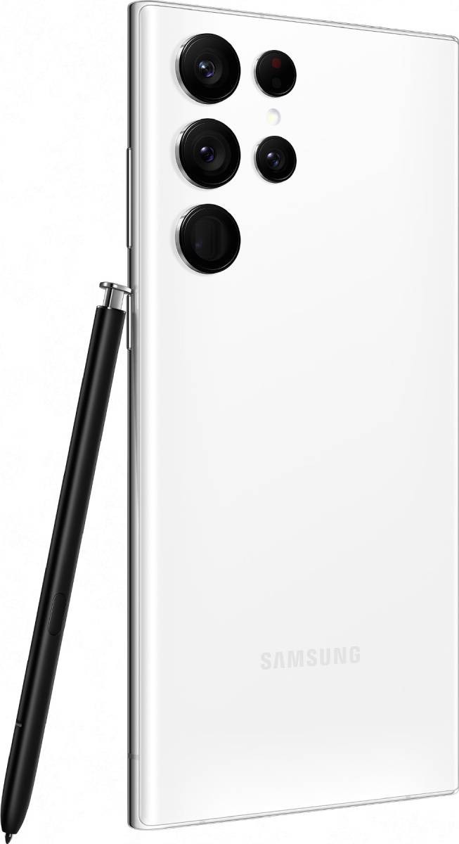 Смартфон SAMSUNG Galaxy S22 Ultra 12\/512GB White (SM-S908BZWH) - зображення 3