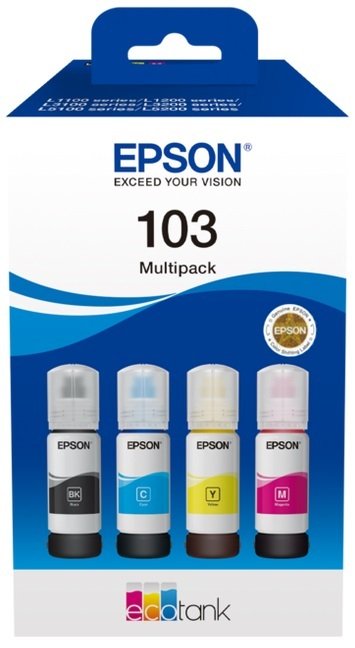 Чорнило EPSON 103 для L31xx Multipack - зображення 2