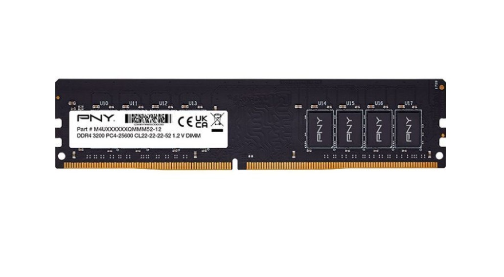 Пам'ять DDR4 RAM_16Gb (1x16Gb) 3200Mhz PNY (M4U16S682QMMM52-12) - зображення 1