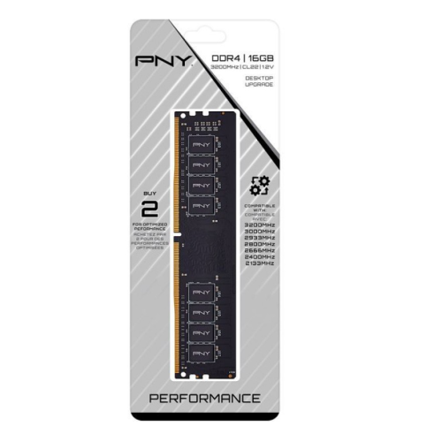 Пам'ять DDR4 RAM_16Gb (1x16Gb) 3200Mhz PNY (M4U16S682QMMM52-12) - зображення 3
