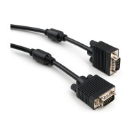 Кабель VGA M to VGA M, 3м, Vinga (VCPVGAF3BK)