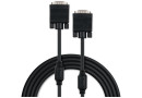 Кабель VGA M to VGA M, 3м, Vinga (VCPVGAF3BK) - зображення 2