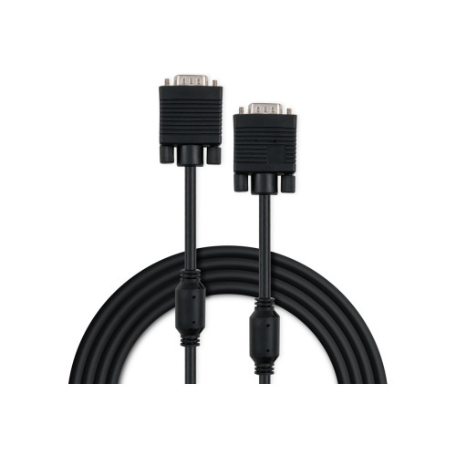 Кабель VGA M to VGA M, 3м, Vinga (VCPVGAF3BK) - зображення 2