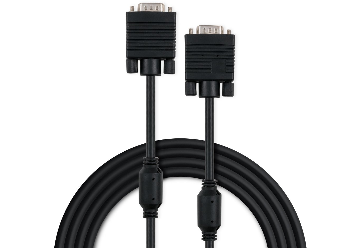 Кабель VGA M to VGA M, 3м, Vinga (VCPVGAF3BK) - зображення 2