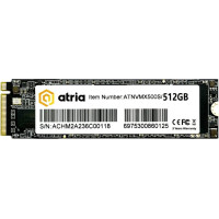 Накопичувач SSD NVMe M.2 512GB Atria X500S (ATNVMX500S/512)