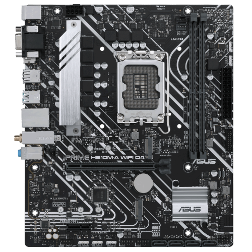 Мат. плата 1700 ASUS PRIME H610M-A WIFI D4 - зображення 2