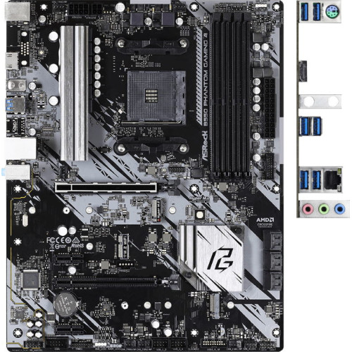 Мат. плата AM4 AsRock B550 PHANTOM GAMING 4 - зображення 2