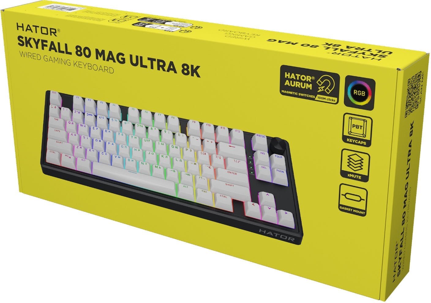 Клавіатура Hator 80 MAG Ultra 8K (HTK1880UA) - зображення 6