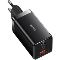 Зарядний пристрій Baseus 65W GaN5 Pro 2C+U (CCGP120201)
