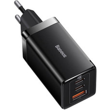 Зарядний пристрій Baseus 65W GaN5 Pro 2C+U (CCGP120201)