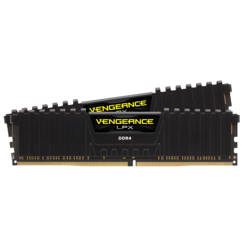 Пам'ять DDR4 RAM_32Gb (2x16Gb) 3200Mhz Corsair Vengeance LPX Black (CMK32GX4M2E3200C16) - зображення 1
