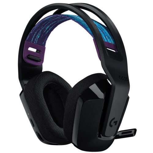 Безпровідна гарнітура Logitech G535 Lightspeed Black (981-000972) - зображення 3