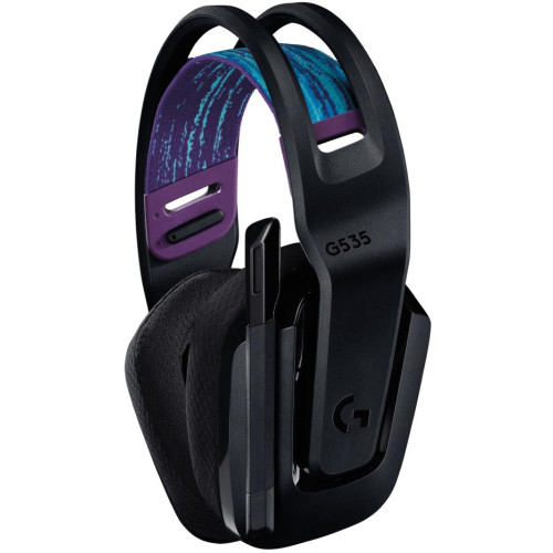 Безпровідна гарнітура Logitech G535 Lightspeed Black (981-000972) - зображення 4