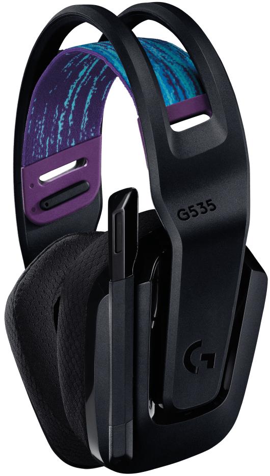 Безпровідна гарнітура Logitech G535 Lightspeed Black (981-000972) - зображення 4