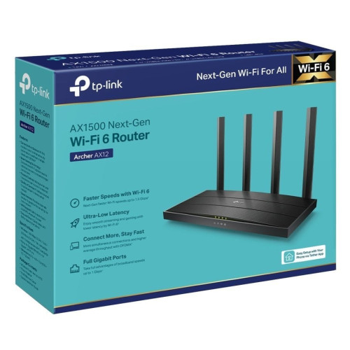 Маршрутизатор WiFi TP-Link Archer AX12 - зображення 4