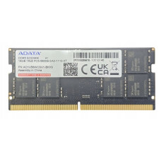 Пам'ять SoDIMM DDR5 16 Gb 5600 MHz ADATA - зображення 1