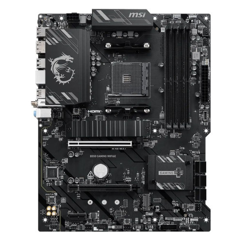 Мат. плата AM4 MSI B550 GAMING WIFI6E - зображення 3