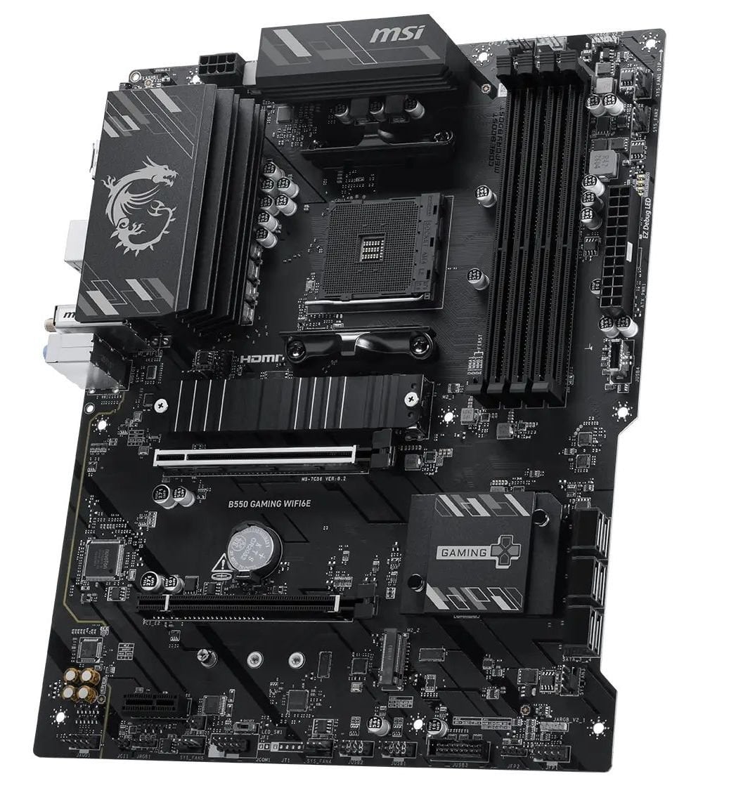 Мат. плата AM4 MSI B550 GAMING WIFI6E - зображення 4