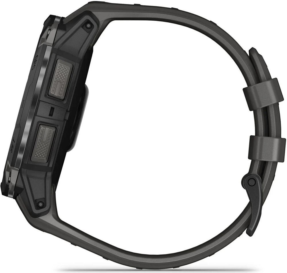 Смарт годинник Garmin Instinct 3 50mm AMOLED Black with Charcoal Band (010-03020-00) - зображення 5