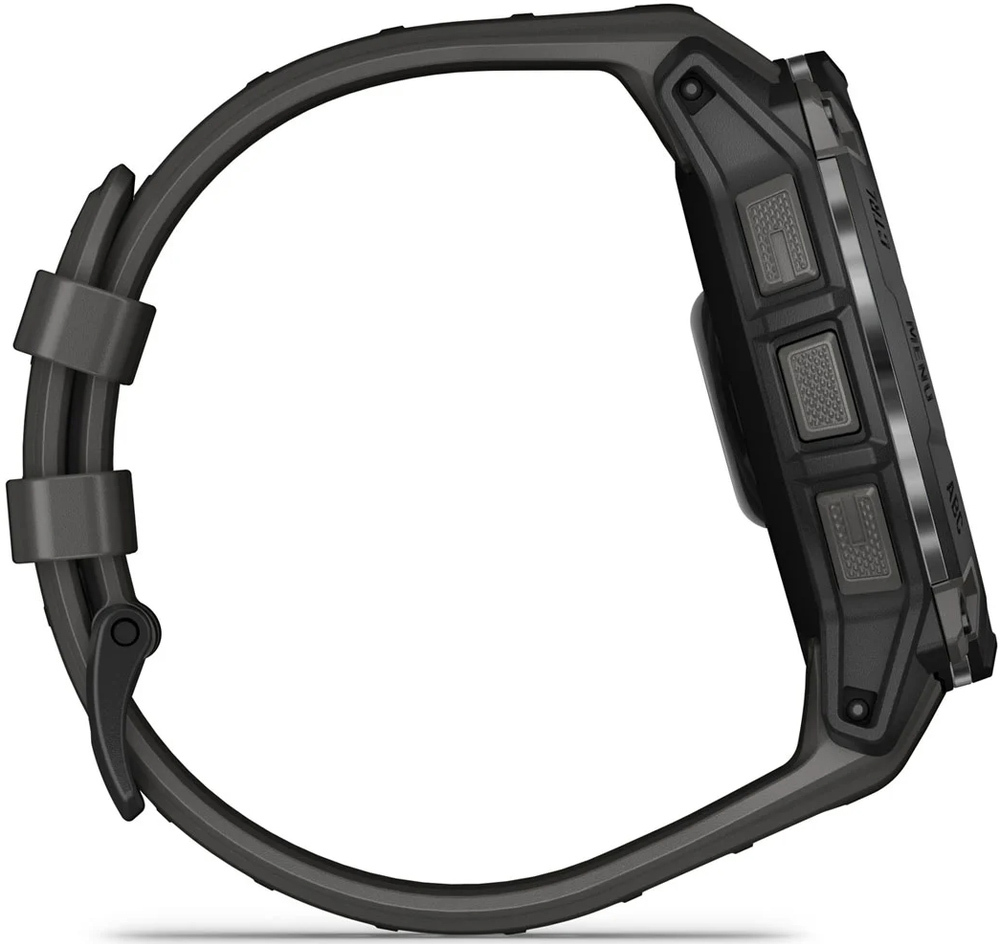 Смарт годинник Garmin Instinct 3 50mm AMOLED Black with Charcoal Band (010-03020-00) - зображення 4