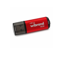 Флеш пам'ять USB 16Gb Wibrand Ladybug Red USB 3.2