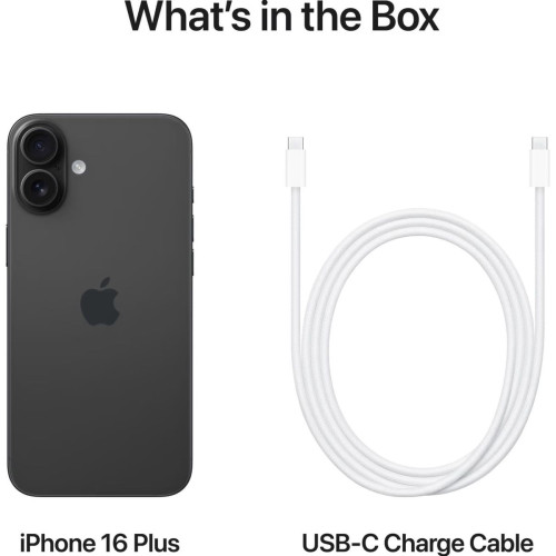 Смартфон Apple iPhone 16 Plus 128GB Black - зображення 8
