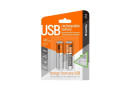 Акумулятор AAA 400мA ColorWay 2 шт. microUSB - зображення 2
