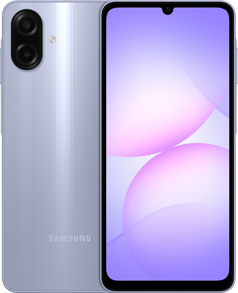 Смартфон SAMSUNG Galaxy A07s 4\/128 Violet (SM-A077FLVG) - зображення 1