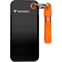 Зовнішній накопичувач SSD 1TB Verbatim Pocket Black/Orange (32193)