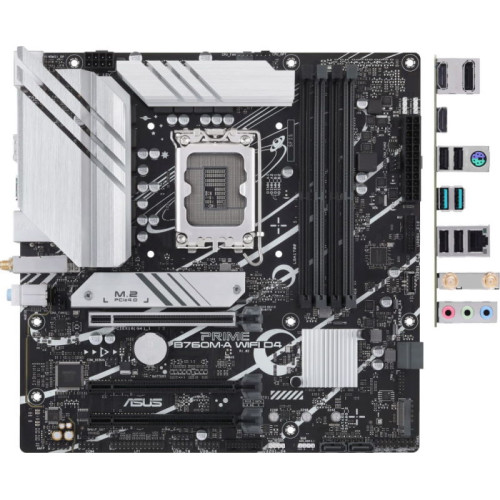Мат. плата 1700 ASUS PRIME B760M-A WIFI D4 - зображення 1