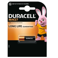 Батарейка Duracell MN27, спеціальна лужна, A27/27A/V27A/8LR732, 12V