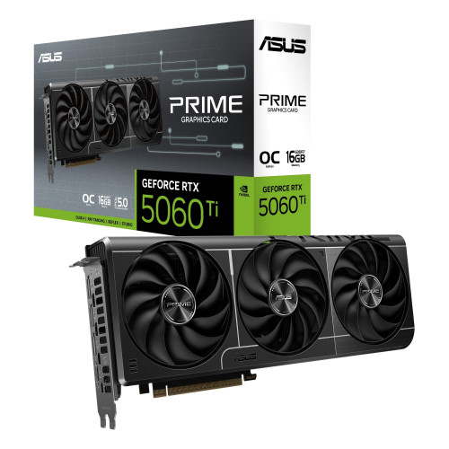 Відеокарта GeForce RTX 5060 Ti 16GB GDDR7 ASUS PRIME (PRIME-RTX5060TI-16G) - зображення 1