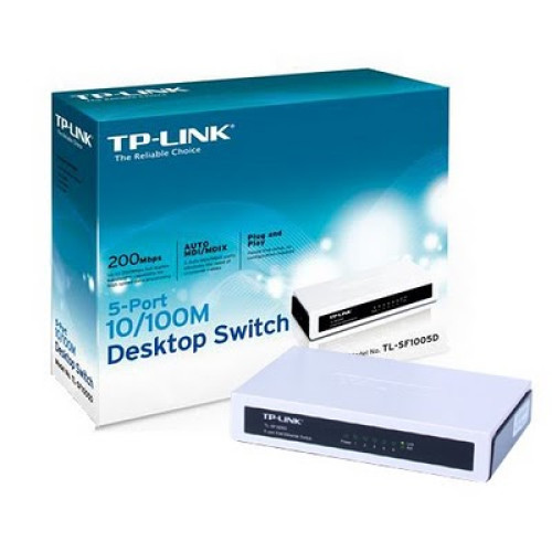 Комутатор Switch TP-Link TL-SF1005D - зображення 1