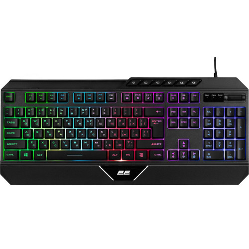 Клавіатура 2E Gaming KG315 RGB Black (2E-KG315UBK) - зображення 1