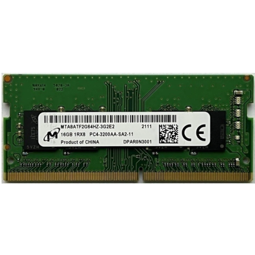 Пам'ять DDR4-3200 16 Gb Micron SoDIMM - зображення 1