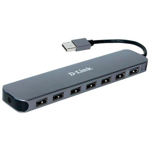 Концентратор USB 2.0 D-Link DUB-H7 - зображення 1