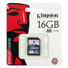 Secure Digital card 16 Gb Kingston SDHC class 4