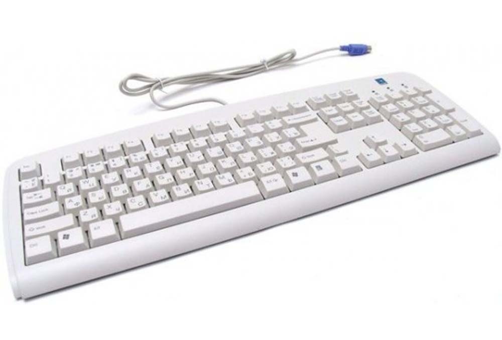 Клавіатура Codegen KB-1808 PS\/2 біла - зображення 1