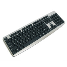 Клавіатура Codegen KB-1808 PS\/2 срібляста - зображення 1
