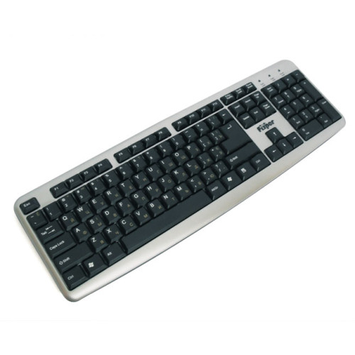 Клавіатура Codegen KB-1808 PS\/2 срібляста - зображення 1