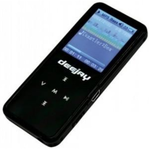 MP3 Плеєр TakeMS Deejay 8GB Black - зображення 1