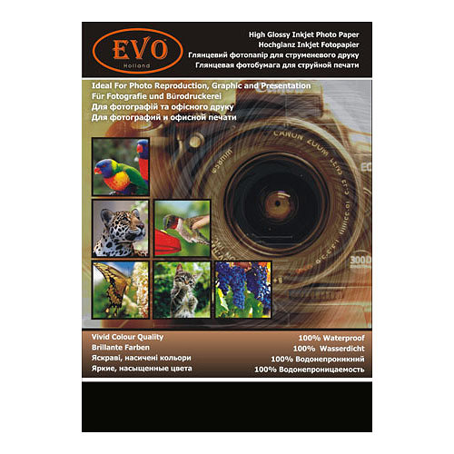 Фото-папір A6 EVO, глянцевий, 250г\/м, 50 л - зображення 1