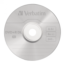 DVD+R-disк 8.5Gb 8x Verbatim #43666 Matte Silver