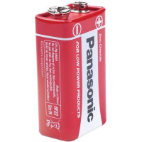 Батарейка Крона PANASONIC Red Zink 6F22