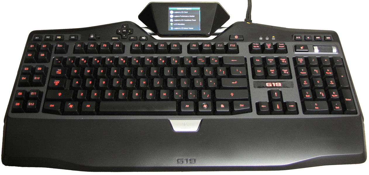 Клавіатура Logitech G19s Gaming Keyboard - зображення 1