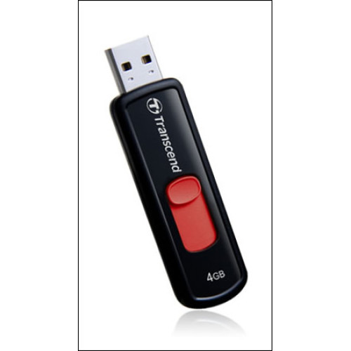 Флеш пам'ять USB 4 Gb Transcend JetFlash 500 USB2.0 - зображення 1